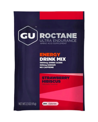 GU Roctane Energy Drink Mix 65g - strawberry hibiscus